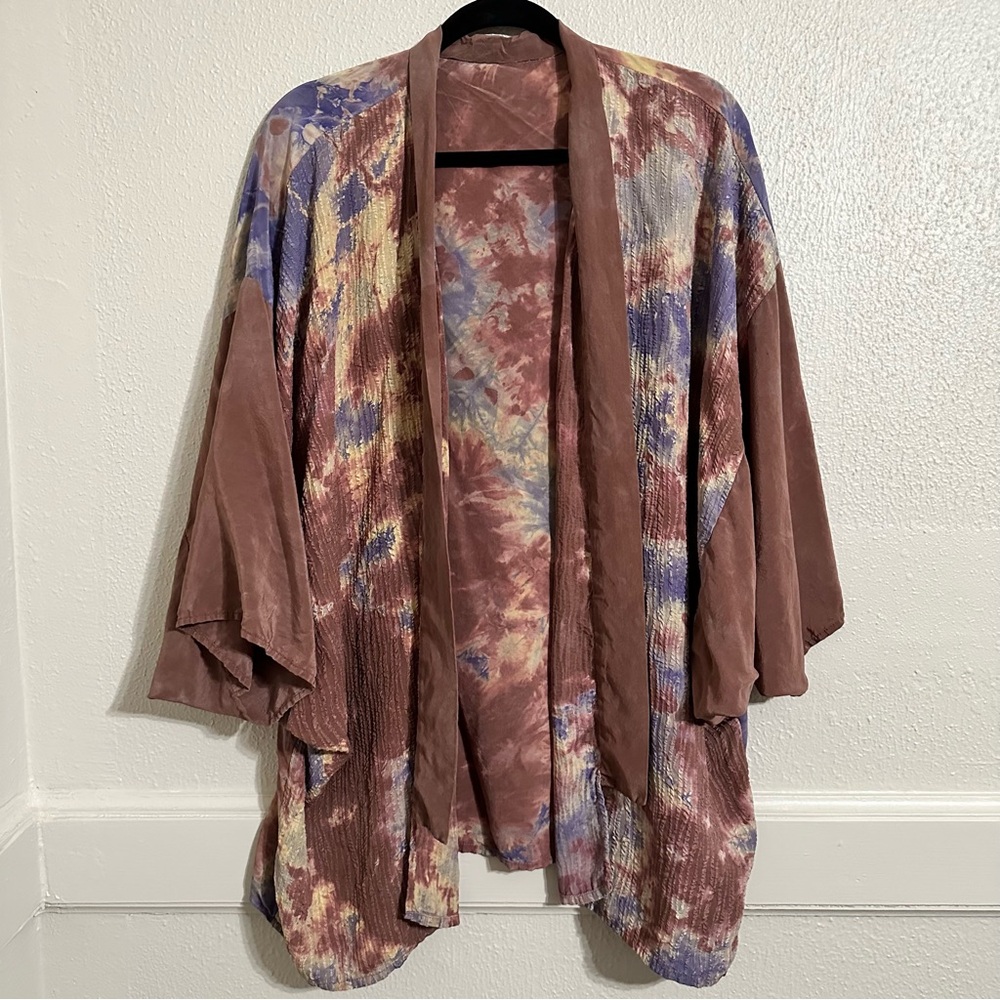 Cover Up Boho Cardigan Dolman Sleeve Kimono